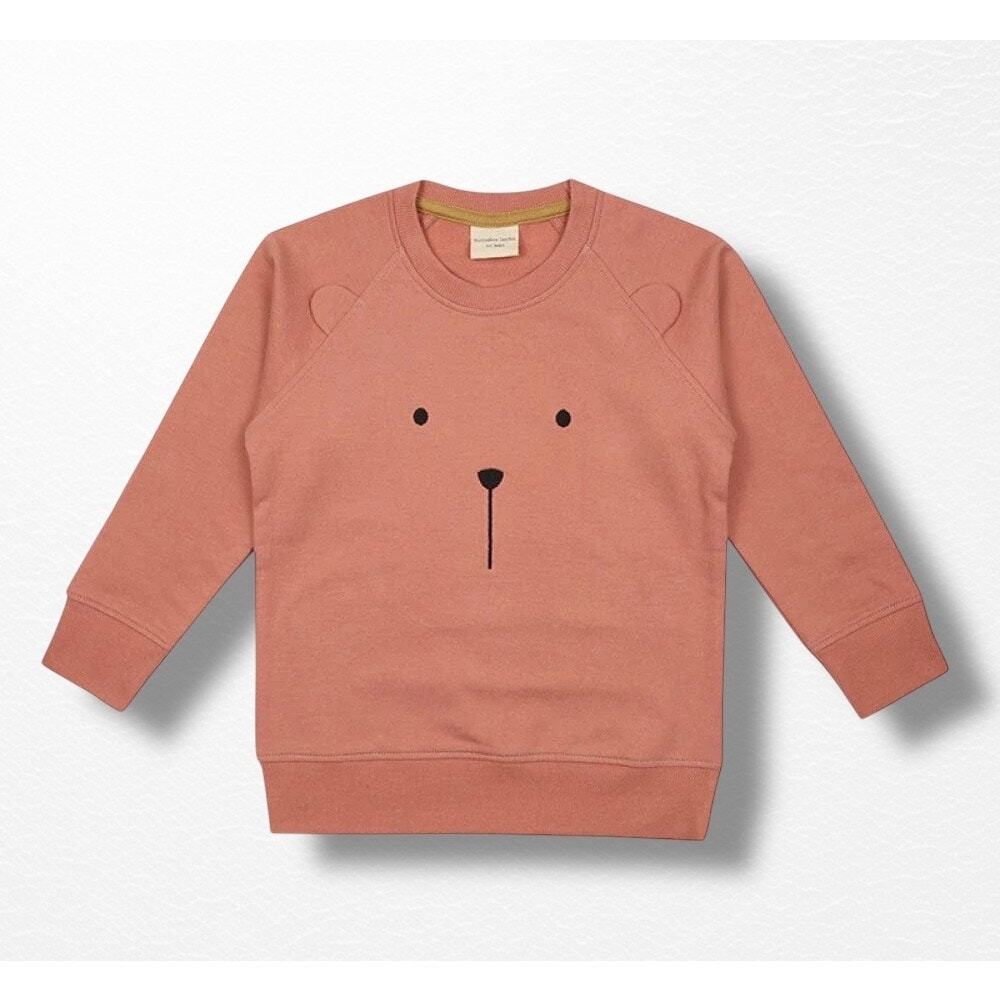 NWT Turtledove London Organic Bear Sweatshirt, 0-6 Months